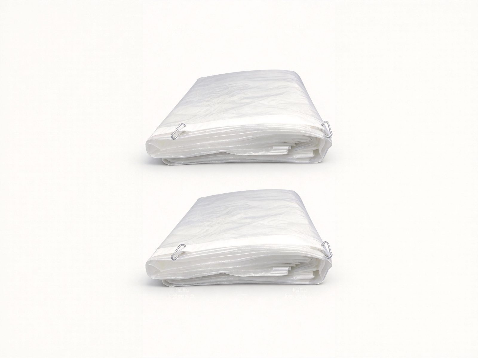 Folded single-tree cherry rain cover with finished edges